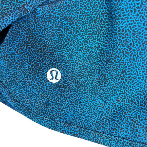 Lululemon Speed 3" Short in Blue and Black Women's Size 10 - Picture 10 of 11